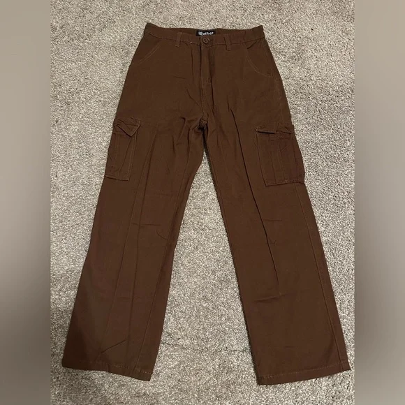 Brown Cargo Pants - Picture 1 of 5